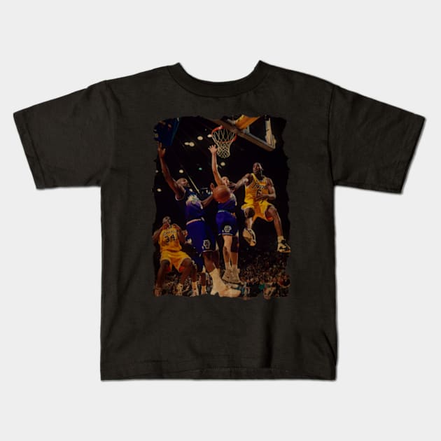 Dunk Eddie Jones Kids T-Shirt by CAH BLUSUKAN